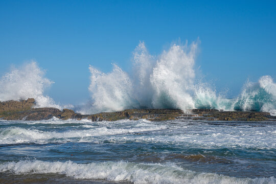 Wave Aguadilla Beach Puerto Rico