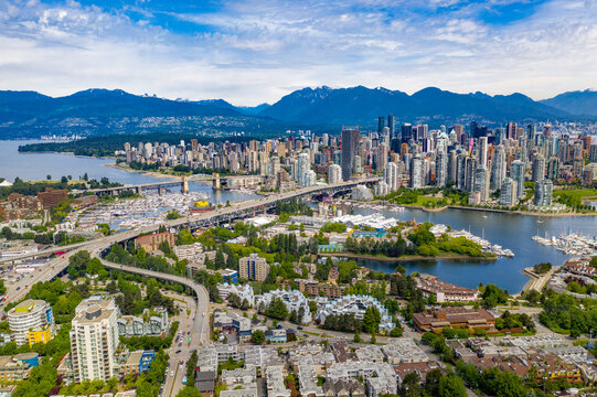Closeup of a Vancouver, British Columbia, Canada