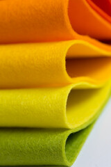 Colorful Felt Fabrics