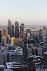 Obraz premium Montréal city building