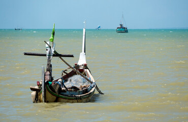 Obraz premium Boat in Madura Island