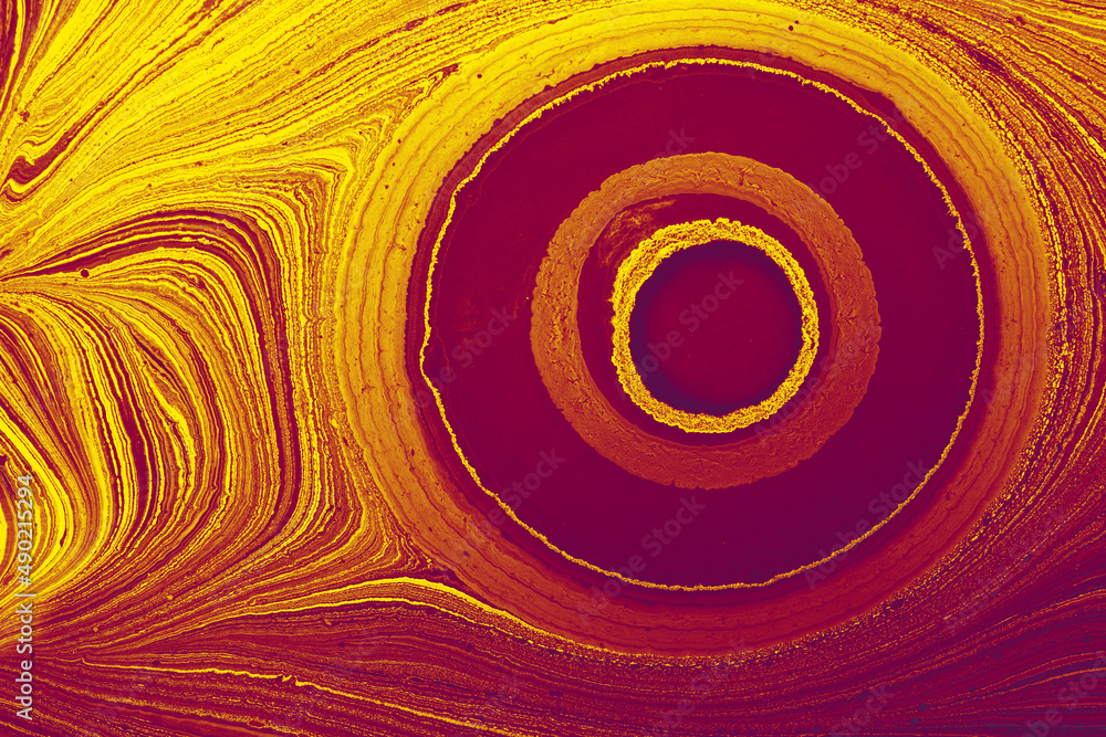 Poster colorful paint patterns as abstract art background texture