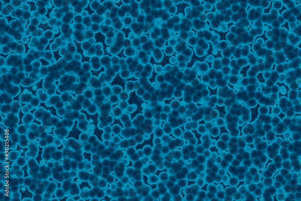 Poster illustration of an abstract background with colorful pattern