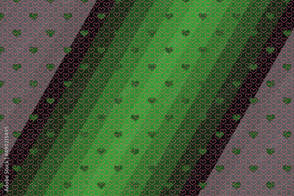 Poster illustration of an abstract background with colorful pattern