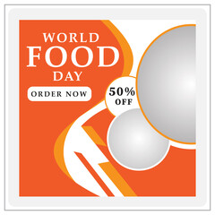 World Food Day Social Media Post Template