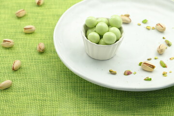 ピスタチオのチョコレート