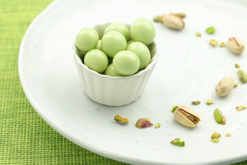 ピスタチオのチョコレート