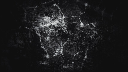Closeup of a dark grunge background with white scratches with copyspace - obrazy, fototapety, plakaty