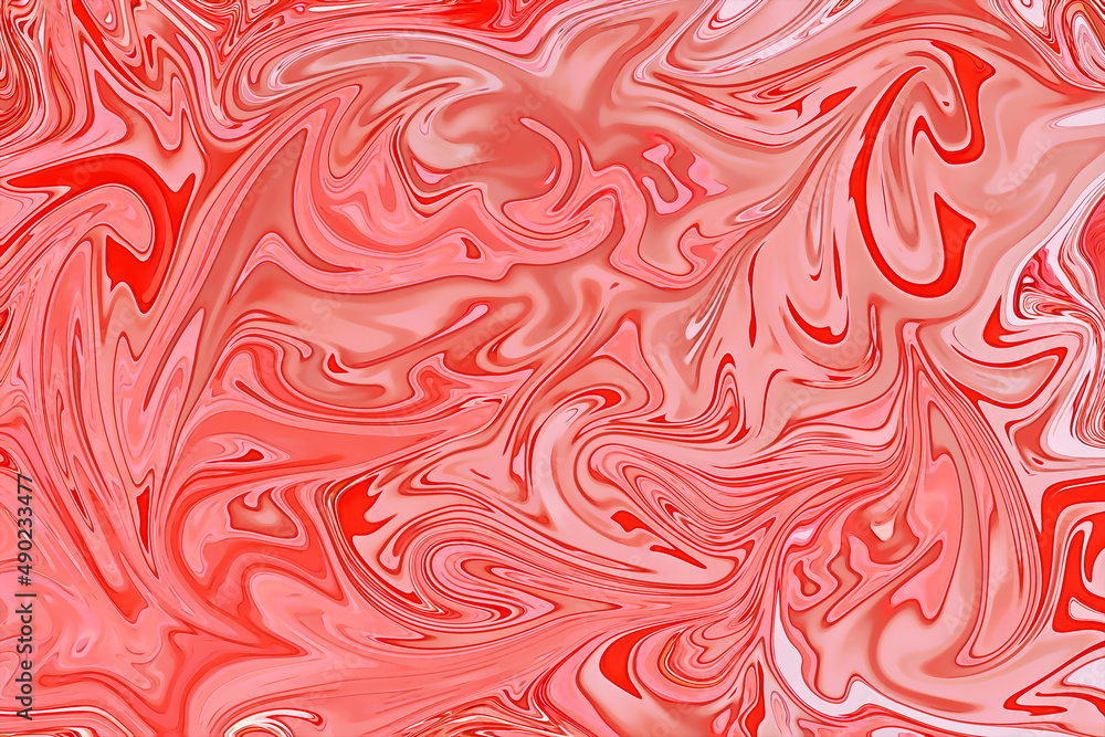 Poster abstract fluid art background with beautiful fantasy ink patterns