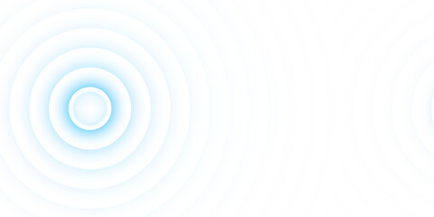 Bright circle in minimalist style. Abstract background concept.