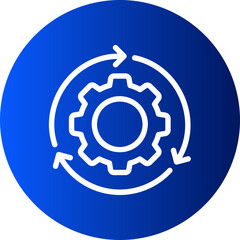 configuration gradient icon