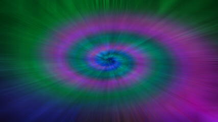 Abstract psychedelic spiral shape background image.