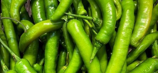 green chili peppers