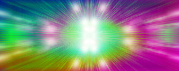 Obraz premium Abstract psychedelic burst background image.