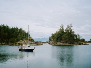 Sailing bay