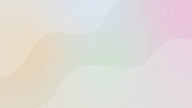 Abstract pastel gradient background. Seamless motion graphics