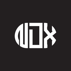 NDX letter logo design on black background. NDX creative initials letter logo concept. NDX letter design.NDX letter logo design on black background. NDX creative initials letter logo concept. 