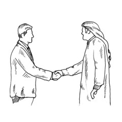 Fototapeta premium Handshake part 4 (6)