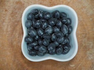 유기농 검정콩, 음식, 요리재료