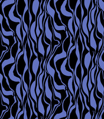 Seamless zigzag pattern, geometric print.