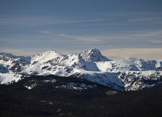 Fototapeta na wymiar Collegiate Peaks in Colorado