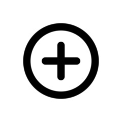 Fototapeta premium Add new icon