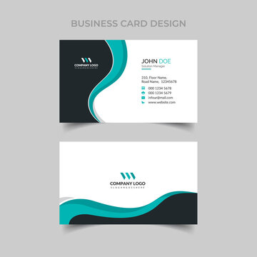 smart modern business card, minimal, creative, unique, stylish, elegant, stylish, luxury business card design