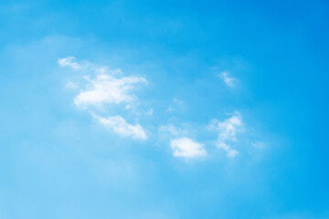 Blue sky and cloud background