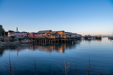 Fototapeta premium Fisherman's Wharf in Monterey, California