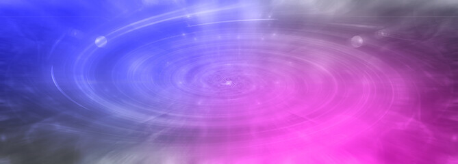 Abstract psychedelic swirl shape background image.