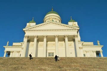 Obraz premium Landscape of Helsinki, the capital of Finland 