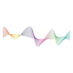 Sound waves line equalizer logo vector illustration design template icon
