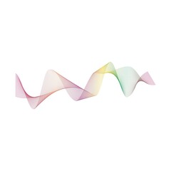 Sound waves line equalizer logo vector illustration design template icon