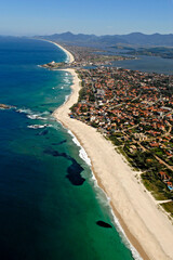 Vista a&eacute;rea de Saquarema. Rio de Janeiro.