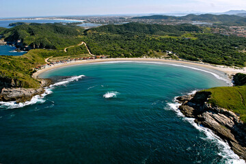 Praia em Cabo Frio. Rio de Janeiro.