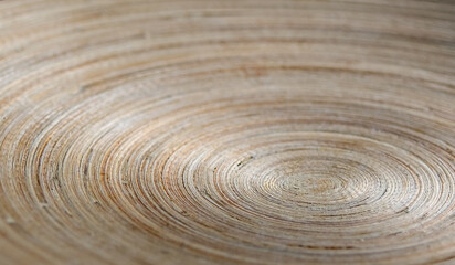 The concentric abstract background with wood texture