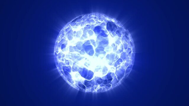 Magical glow. energy ball. sparkles sphere. plasma effect. visual effects. motion graphics. Adobe UHD