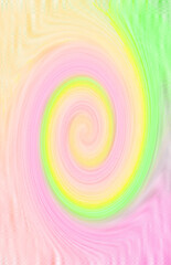 Abstract psychedelic spiral shape background image.