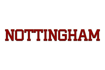 UK city name embroidery logo design