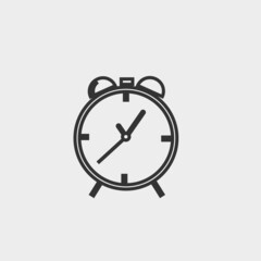 Alarm vector icon illustration sign 