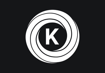this is a letter K logo design