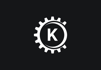 Fototapeta na wymiar this is a letter K logo design