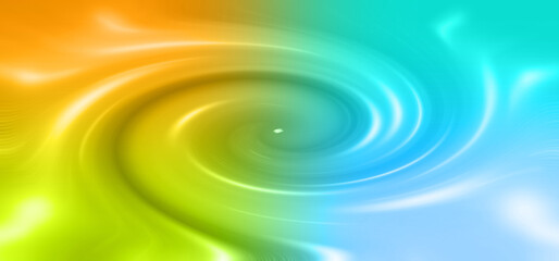 Abstract psychedelic spiral shape background image.