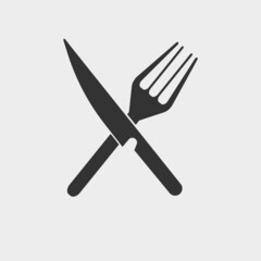 Restaurant vector icon illustration sign