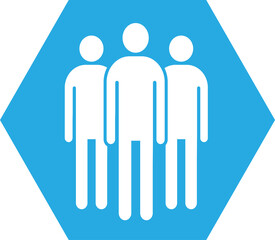 Man icon people sign symbol design