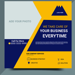 Social Media Post Design Template 