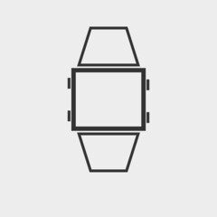 Smart watch vector icon illustration sign