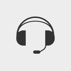 Support service vector icon illustration sign