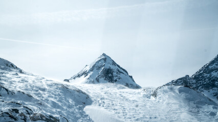 Berge, Schnee, Alpen