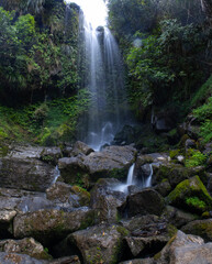 Obraz premium waterfall in the mountains